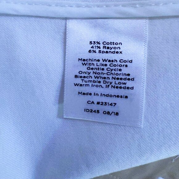 Talbots White Pants : Sleek and Stylish - Picture 5 of 5